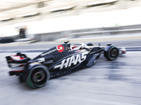 Esteban Ocon during the Formula 1 post-season testing at Yas Marina Cicuit in Abu Dhabi, United Arab Emirates on December 10, 2024. (