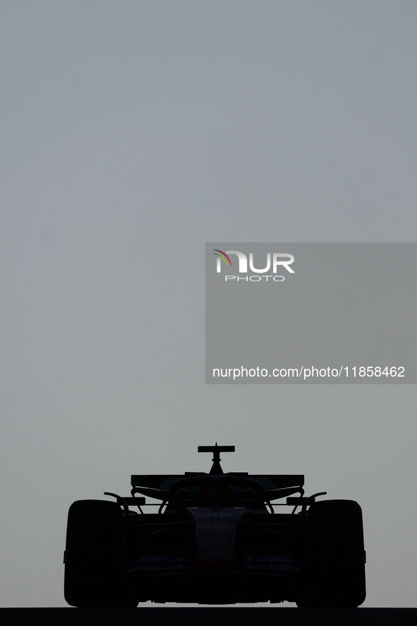 Charles Leclerc of Ferrari during the Formula 1 post-season testing at Yas Marina Cicuit in Abu Dhabi, United Arab Emirates on December 10,...