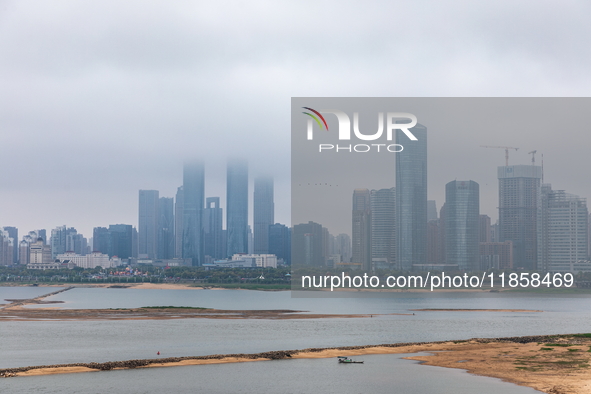 A view of urban real estate in Nanchang, Jiangxi province, China, on March 16, 2021. 