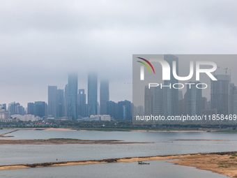 A view of urban real estate in Nanchang, Jiangxi province, China, on March 16, 2021. (