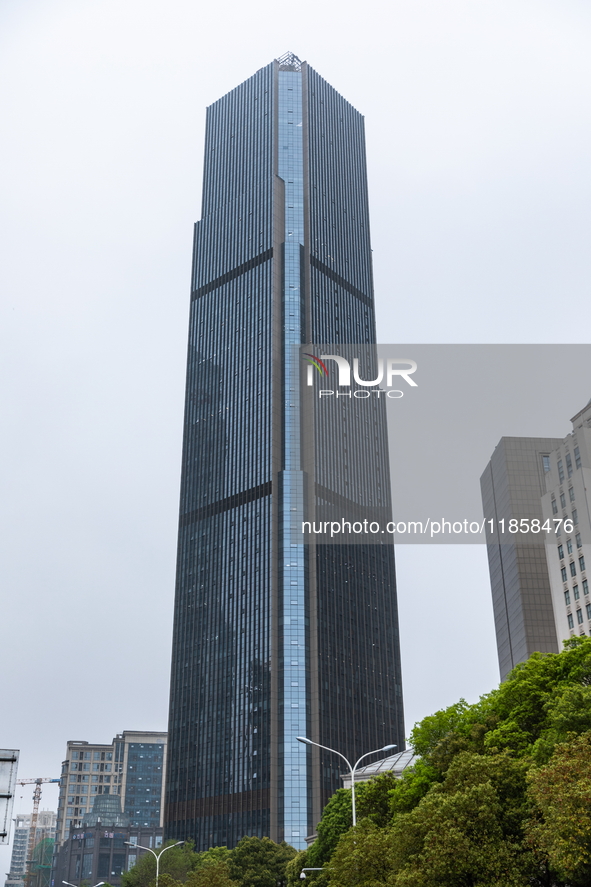 A view of urban real estate in Nanchang, Jiangxi province, China, on March 16, 2021. 