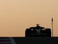 Nico Hulkenberg during the Formula 1 post-season testing at Yas Marina Cicuit in Abu Dhabi, United Arab Emirates on December 10, 2024. (