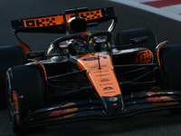 Oscar Piastri of McLaren during the Formula 1 post-season testing at Yas Marina Cicuit in Abu Dhabi, United Arab Emirates on December 10, 20...