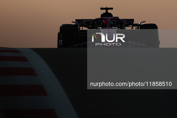 Jack Doohan of Alpine during the Formula 1 post-season testing at Yas Marina Cicuit in Abu Dhabi, United Arab Emirates on December 10, 2024....