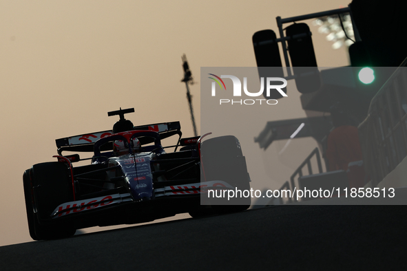 Charles Leclerc of Ferrari during the Formula 1 post-season testing at Yas Marina Cicuit in Abu Dhabi, United Arab Emirates on December 10,...