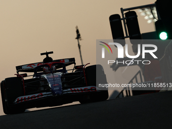 Charles Leclerc of Ferrari during the Formula 1 post-season testing at Yas Marina Cicuit in Abu Dhabi, United Arab Emirates on December 10,...