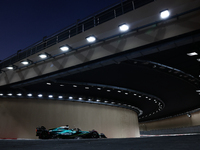 Felipe Drugovich during the Formula 1 post-season testing at Yas Marina Cicuit in Abu Dhabi, United Arab Emirates on December 10, 2024. (