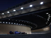 Luke Browning during the Formula 1 post-season testing at Yas Marina Cicuit in Abu Dhabi, United Arab Emirates on December 10, 2024. (