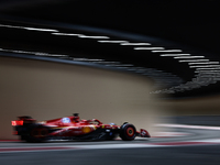 Charles Leclerc of Ferrari during the Formula 1 post-season testing at Yas Marina Cicuit in Abu Dhabi, United Arab Emirates on December 10,...