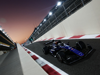 Carlos Sainz during the Formula 1 post-season testing at Yas Marina Cicuit in Abu Dhabi, United Arab Emirates on December 10, 2024. (