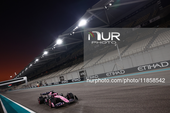 Charles Leclerc of Ferrari during the Formula 1 post-season testing at Yas Marina Cicuit in Abu Dhabi, United Arab Emirates on December 10,...