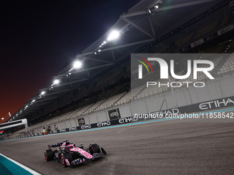 Charles Leclerc of Ferrari during the Formula 1 post-season testing at Yas Marina Cicuit in Abu Dhabi, United Arab Emirates on December 10,...