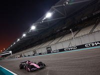 Charles Leclerc of Ferrari during the Formula 1 post-season testing at Yas Marina Cicuit in Abu Dhabi, United Arab Emirates on December 10,...