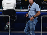 Carlos Sainz during the Formula 1 post-season testing at Yas Marina Cicuit in Abu Dhabi, United Arab Emirates on December 10, 2024. (