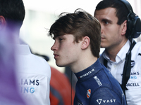 Luke Browning during the Formula 1 post-season testing at Yas Marina Cicuit in Abu Dhabi, United Arab Emirates on December 10, 2024. (