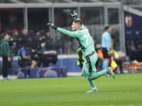 Ivan Gute?a participates in the Champions League 2024-2025 match between Milan and Stella Rossa Belgrado in Milano, Italy, on December 11, 2...