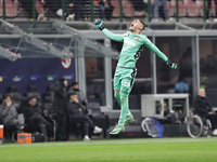 Ivan Gute?a participates in the Champions League 2024-2025 match between Milan and Stella Rossa Belgrado in Milano, Italy, on December 11, 2...