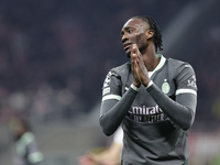 Tammy Abraham participates in the Champions League 2024-2025 match between Milan and Stella Rossa Belgrado in Milano, Italy, on December 11,...