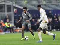 Samuel Chukwueze participates in the Champions League 2024-2025 match between Milan and Stella Rossa Belgrado in Milano, Italy, on December...