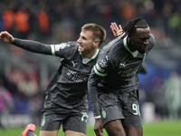 Tammy Abraham participates in the Champions League 2024-2025 match between Milan and Stella Rossa Belgrado in Milano, Italy, on December 11,...