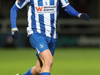 Anthony Mancini of Hartlepool United in action during the The Isuzu FA Trophy Third Round match between Hartlepool United and Tamworth at Vi...