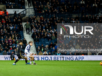 #7, Tatsuhiro Sakamoto of Coventry & #4, Callum Styles of WBA in action during the Sky Bet Championship match between West Bromwich Albion a...