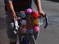 Thousands of Catholic pilgrims continue their journey to the Basilica of Guadalupe for the religious celebration of the Virgin of Guadalupe...