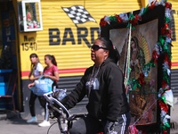 Thousands of Catholic pilgrims continue their journey to the Basilica of Guadalupe for the religious celebration of the Virgin of Guadalupe...