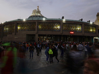 Pilgrims from different states of the Mexican Republic attend the Basilica of Guadalupe in Mexico City, Mexico, on December 11, 2024, for th...