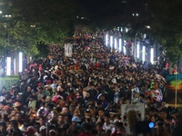 Thousands of Catholic pilgrims arrive at the Basilica of Guadalupe for the religious celebration of the Virgin of Guadalupe Day in Mexico Ci...