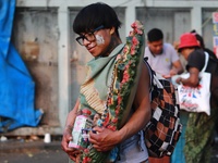 Thousands of Catholic pilgrims arrive at the Basilica of Guadalupe for the religious celebration of the Virgin of Guadalupe Day in Mexico Ci...