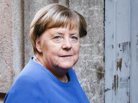 Former German Chancellor Angela Merkel attends the presentation of her book Liberta at Rizzoli Galleria in Milan, Italy, on December 11, 202...