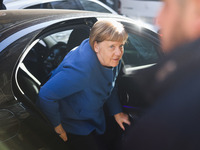 Former German Chancellor Angela Merkel attends the presentation of her book Liberta at Rizzoli Galleria in Milan, Italy, on December 11, 202...