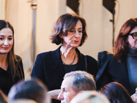 Marta Cartabia attends the ceremony of conferring the ISPI 2024 Prize to Mario Draghi at Palazzo Clerici in Milan, Italy, on December 9, 202...