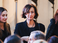 Marta Cartabia attends the ceremony of conferring the ISPI 2024 Prize to Mario Draghi at Palazzo Clerici in Milan, Italy, on December 9, 202...