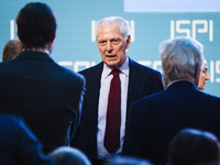 Marco Tronchetti Provera attends the ceremony of conferring the ISPI 2024 Prize to Mario Draghi at Palazzo Clerici in Milan, Italy, on Decem...