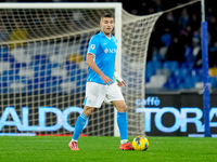 Alessandro Buongiorno of SSC Napoli during the serie Serie A Enilive match between SSC Napoli and SS Lazio at Stadio Diego Armando Maradona...