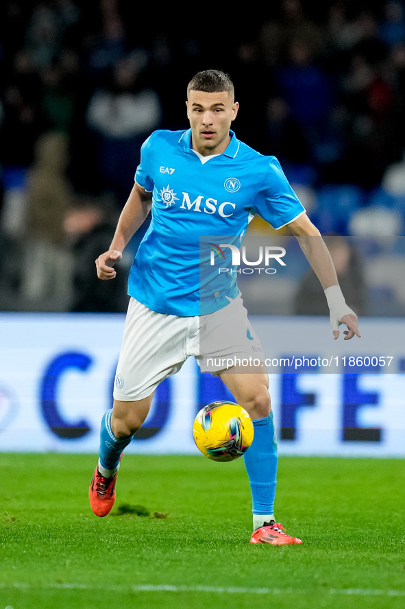 Alessandro Buongiorno of SSC Napoli during the serie Serie A Enilive match between SSC Napoli and SS Lazio at Stadio Diego Armando Maradona...