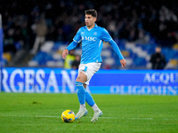 Mathias Olivera of SSC Napoli during the serie Serie A Enilive match between SSC Napoli and SS Lazio at Stadio Diego Armando Maradona on Dec...