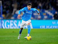 Mathias Olivera of SSC Napoli during the serie Serie A Enilive match between SSC Napoli and SS Lazio at Stadio Diego Armando Maradona on Dec...