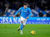 Mathias Olivera of SSC Napoli during the serie Serie A Enilive match between SSC Napoli and SS Lazio at Stadio Diego Armando Maradona on Dec...