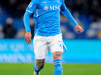 Mathias Olivera of SSC Napoli during the serie Serie A Enilive match between SSC Napoli and SS Lazio at Stadio Diego Armando Maradona on Dec...