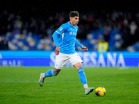 Mathias Olivera of SSC Napoli during the serie Serie A Enilive match between SSC Napoli and SS Lazio at Stadio Diego Armando Maradona on Dec...