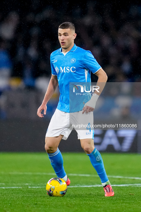 Alessandro Buongiorno of SSC Napoli during the serie Serie A Enilive match between SSC Napoli and SS Lazio at Stadio Diego Armando Maradona...