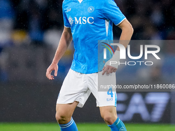 Alessandro Buongiorno of SSC Napoli during the serie Serie A Enilive match between SSC Napoli and SS Lazio at Stadio Diego Armando Maradona...