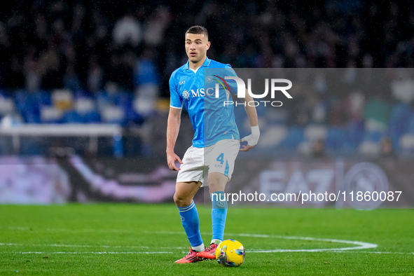 Alessandro Buongiorno of SSC Napoli during the serie Serie A Enilive match between SSC Napoli and SS Lazio at Stadio Diego Armando Maradona...