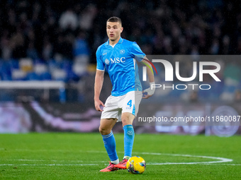 Alessandro Buongiorno of SSC Napoli during the serie Serie A Enilive match between SSC Napoli and SS Lazio at Stadio Diego Armando Maradona...