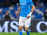 Alessandro Buongiorno of SSC Napoli during the serie Serie A Enilive match between SSC Napoli and SS Lazio at Stadio Diego Armando Maradona...