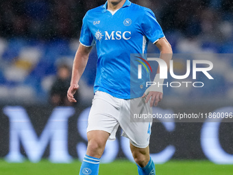 Alessandro Buongiorno of SSC Napoli during the serie Serie A Enilive match between SSC Napoli and SS Lazio at Stadio Diego Armando Maradona...