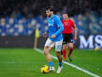 Khvicha Kvaratskhelia of SSC Napoli during the serie Serie A Enilive match between SSC Napoli and SS Lazio at Stadio Diego Armando Maradona...